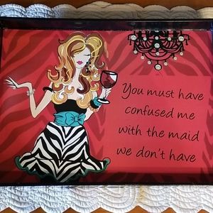 Delish " girl's with attitude " Tray.